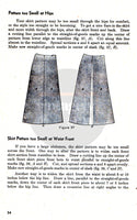 40s Pattern Alteration Book, Comprehensive Techniques with Photos and Diagrams by Margaret Smith, 40 pages, Digital Download