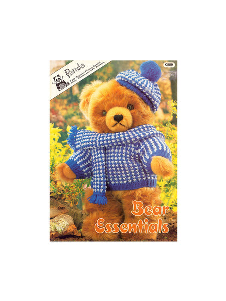 Panda Bear Essentials Teddy Bear Clothes Patterns Instant Download PDF 20 pages