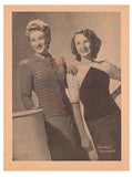 Patons 177 - Knitting Patterns for Women's Jumpers, Sweaters, Vests, Cardigans Instant Download PDF 20 pages