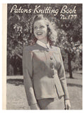 Patons 177 - Knitting Patterns for Women's Jumpers, Sweaters, Vests, Cardigans Instant Download PDF 20 pages