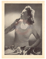 Patons 198 - 40s Knitting Patterns for Women's Jumpers, Sweaters and Cardigans Instant Download PDF 20 pages