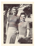 Patons 210 - 40s Knitting Patterns for Women's Jumpers, Sweaters, Vests, Cardigans, Dress Instant Download PDF 20 pages