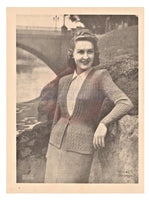 Patons 210 - 40s Knitting Patterns for Women's Jumpers, Sweaters, Vests, Cardigans, Dress Instant Download PDF 20 pages