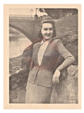Patons 210 - 40s Knitting Patterns for Women's Jumpers, Sweaters, Vests, Cardigans, Dress Instant Download PDF 20 pages