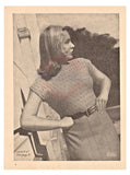 Patons 210 - 40s Knitting Patterns for Women's Jumpers, Sweaters, Vests, Cardigans, Dress Instant Download PDF 20 pages