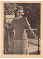 Patons 219 - 40s Knitting Patterns for Women's Sweaters and Cardigans Instant Download PDF 24 pages
