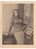 Patons 219 - 40s Knitting Patterns for Women's Sweaters and Cardigans Instant Download PDF 24 pages