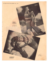 Patons 232 - 40s Knitting Patterns for Gloves and Mittens Instant Download PDF 24 pages