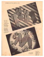 Patons 232 - 40s Knitting Patterns for Gloves and Mittens Instant Download PDF 24 pages