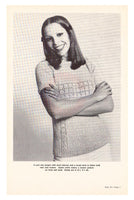 Patons 331 - 70s Knitting Patterns for Men's and Women's Jumpers, Vests, Dress, Singlet, and Shirt Instant Download PDF 20 pages