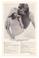 Patons 331 - 70s Knitting Patterns for Men's and Women's Jumpers, Vests, Dress, Singlet, and Shirt Instant Download PDF 20 pages
