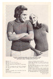 Patons 331 - 70s Knitting Patterns for Men's and Women's Jumpers, Vests, Dress, Singlet, and Shirt Instant Download PDF 20 pages