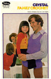 Patons 341 Family Crochet - Crochet Patterns for Jumpers, Cardigans, Suit, Vest, and Singlets Instant Download PDF 20 pages