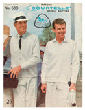 Patons 688 - Knitting Patterns for Men's and Women's Cardigans and Sweaters Download PDF 24 pages