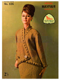 Patons 696 - 60s Knitting Patterns for Dress and Women's and Men's Sweaters and Cardigans Instant Download PDF 24 pages