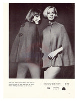 Patons 720 - 60s Patterns for Women's Sweater/Jumper, Jackets, Cardigan, Skirt, and Cape - Instant Download PDF 20 pages