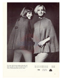 Patons 720 - 60s Patterns for Women's Sweater/Jumper, Jackets, Cardigan, Skirt, and Cape - Instant Download PDF 20 pages