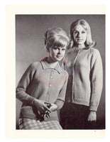 Patons 720 - 60s Patterns for Women's Sweater/Jumper, Jackets, Cardigan, Skirt, and Cape - Instant Download PDF 20 pages