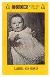 Patons R.23 - Knitting Designs for Babies' Layettes and Shawls Instant Download PDF 68 pages