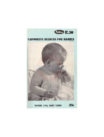 Patons R.30 - Knitting Designs for Babies Instant Download PDF 68 pages
