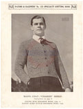 Patons & Baldwin's Knitting Book 122 - 40s Knitting Patterns for Men Instant Download PDF 20 pages