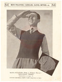 Patons & Baldwin's Knitting Book 122 - 40s Knitting Patterns for Men Instant Download PDF 20 pages