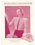 Patons & Baldwins' 128 - 40s Knitting Patterns for Women's Jumpers, Sweaters, Vests and Cardigans, Instant Download PDF 20 pages
