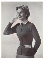 Patons & Baldwin Style - 50s Knitting Patterns for Jumpers/Sweaters and Cardigans for Women Instant Download PDF 32 pages