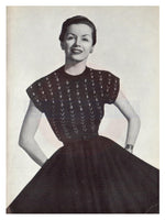 Patons & Baldwin Style - 50s Knitting Patterns for Jumpers/Sweaters and Cardigans for Women Instant Download PDF 32 pages