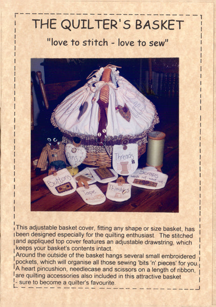 The Quilter's Basket Sewing Pattern, Uncut, Factory Folded
