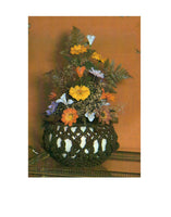 Vintage Macrame Pot Cover Pattern Instant Download PDF 2 + 2 pages