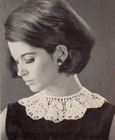 Collars and Cuffs to Crochet - 60s Crochet Patterns for Women's Collars and Cuffs Instant Download PDF 16 pages