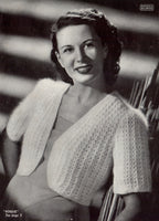 Patons 247 - 40s Angora Knitting Patterns for Women and Children Instant Download PDF 16 pages