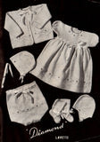 Charm Baby Layette Book II - Knitted Baby Clothing Patterns Instant Download PDF 15 pages