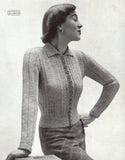 Patons 301 - 40s Knitting Patterns for Women's Sweaters, Cardigans and Vests Instant Download PDF 20 pages