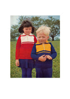 Patons Book 882 Warm regards - 60s Knitting Patterns for Children's Jumpers And More - Instant Download PDF 20 pages