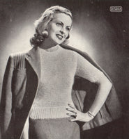 Patons 247 - 40s Angora Knitting Patterns for Women and Children Instant Download PDF 16 pages