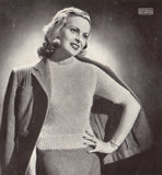 Patons 247 - 40s Angora Knitting Patterns for Women and Children Instant Download PDF 16 pages