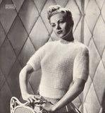 Patons 247 - 40s Angora Knitting Patterns for Women and Children Instant Download PDF 16 pages