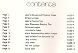 Empisal Book AU30 International Knitwear Collection - Machine Knitting Patterns for Jumpers, Dresses, Jackets and Tops - Instant Download 28 PDF pages