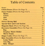 Macrame Small & Simple - 7 vintage macrame projects Instant Download PDF 20 pages
