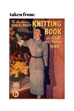 Vintage 1940s Sweater with Apron Front Knitted Sweater Bust Size 33-35, instant download PDF 3 pages