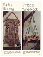 Wired For Macrame - 10 Macrame Projects Instant Download PDF 24 pages
