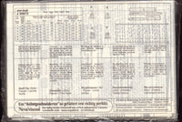 Neue Mode 20873 Skirts with Pleat Variations in Two Lengths and Crossover Braces, Uncut, Factory Folded Sewing Pattern Multi Size 8-18
