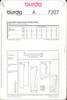 Burda 7207 Beachwear: Beach Dresses with Style Variations, Uncut, Factory Folded, Sewing Pattern Multi Size 6-18