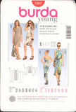 Burda 7207 Beachwear: Beach Dresses with Style Variations, Uncut, Factory Folded, Sewing Pattern Multi Size 6-18