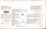 Kwik Sew 1946 Dining Room Accessories: Tablecloth, Table Runner, Placemats, Chair Cushions, Apron, Uncut, Factory Folded, Sewing Pattern