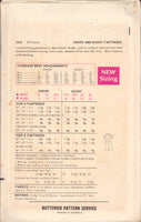 Butterick 5235 Front Buttoned Pantdress, Shaped Collar and Short Sleeves, Uncut, Factory Folded Vintage Sewing Pattern Size 10 Bust 32.5