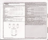 McCall's 5852 Hilary Duff Label Lined Halter Top with Front Neckline Variations, Uncut, Factory Folded, Sewing Pattern Size 4-6-8-10