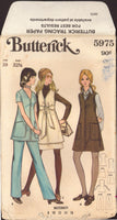 Butterick 5975 Sleeveless or Short Sleeve A-line Maternity Jumper or Tunic, Skirt & Pants, Uncut, Factory Folded Sewing Pattern Size 10